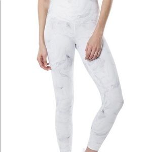 DYI White Marble Leggings